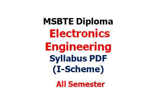 Electronics Syllabus