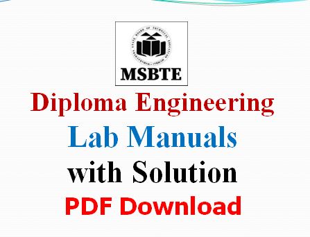 Lab Manuals with Answers