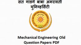 Mechanical Engineering Old Question Papers