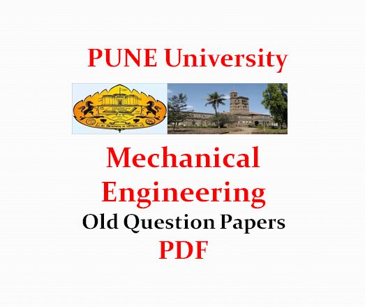 Pune University Mechanical Engineering Old Question Papers