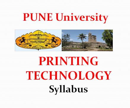 Pune University Printing Technology Syllabus
