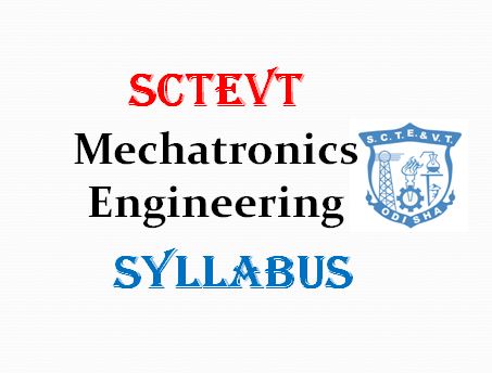 SCTEVT Mechatronics Engineering Syllabus