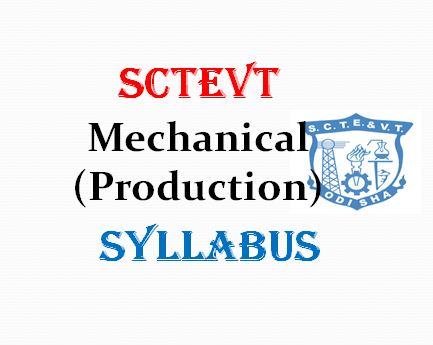 SCTEVT Mechanical (Production) Syllabus