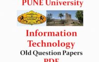 Pune University Information Technology Old Question Papers